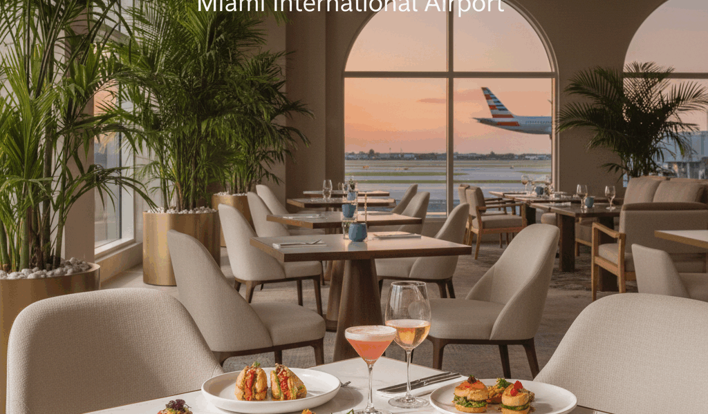 Professional featured image for article: Best Restaurants and Lounges at Miami International Airport