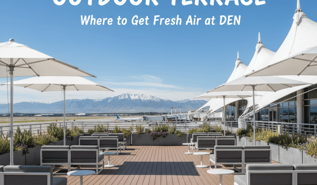 Professional featured image for article: Denver Airport Outdoor Terrace Where to Get Fresh Air at DE