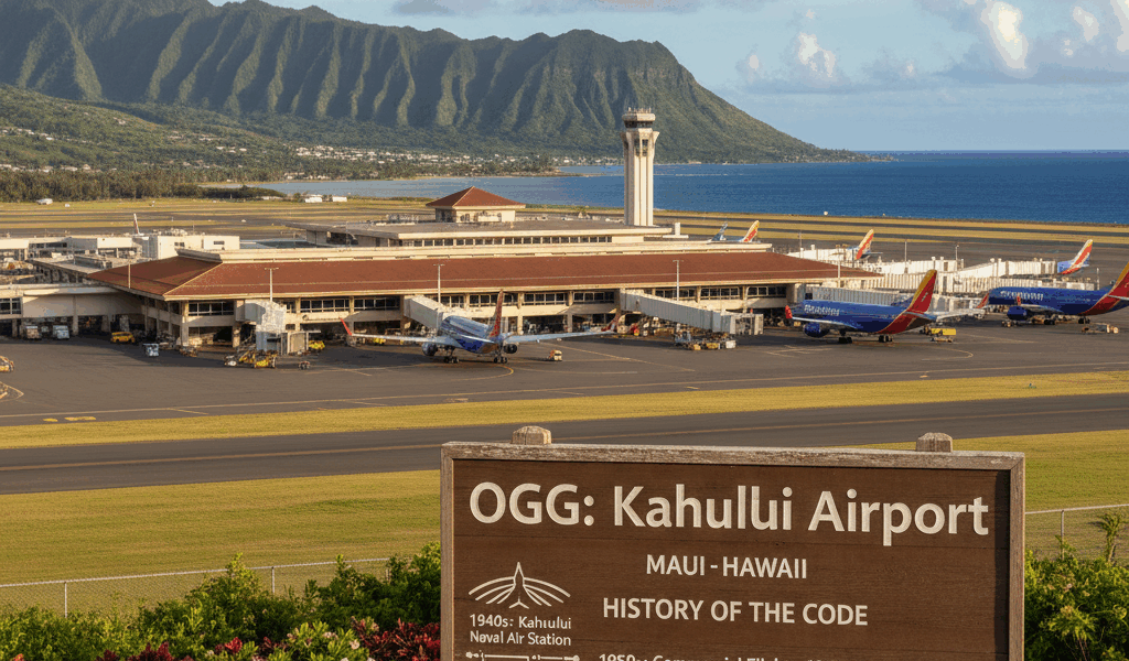 Professional featured image for article: What Does OGG Stand For Maui Airport Code History. High qua