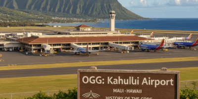 Professional featured image for article: What Does OGG Stand For Maui Airport Code History. High qua