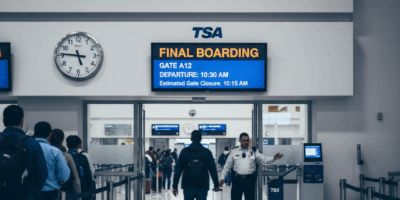 Professional featured image for article: Understanding Final Boarding: TSA Gate Timing Explained. Hi