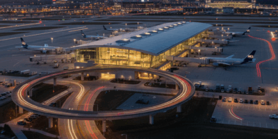 Professional featured image for article: Kansas City International Airport Guide 2025. High quality