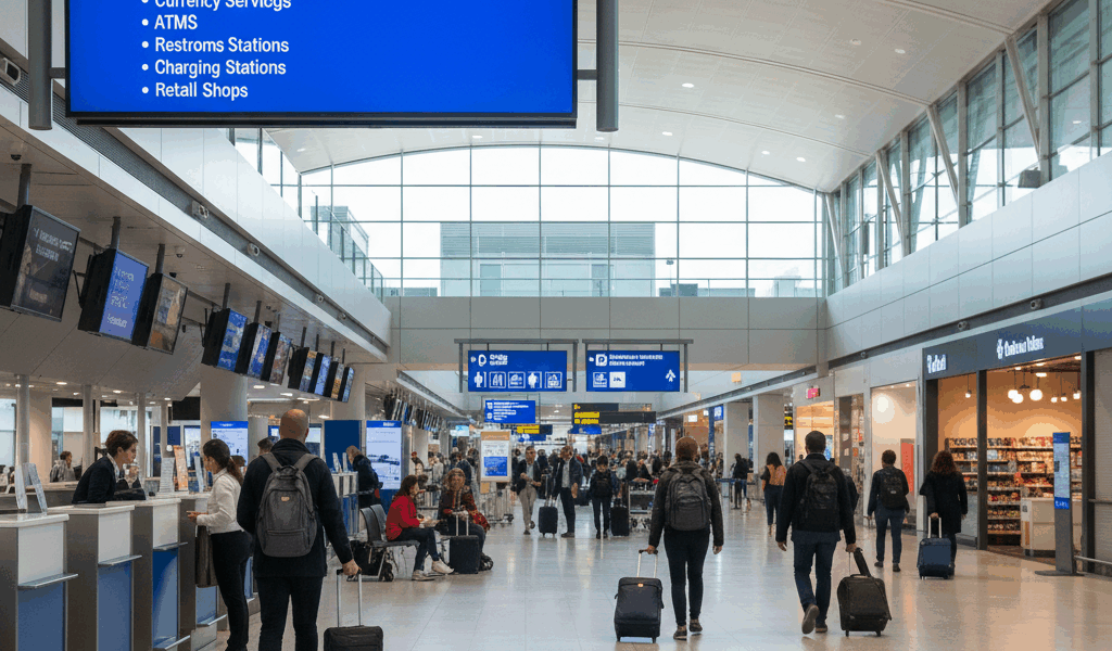 Professional airport travel image for article: Standard Airport Services at Every Terminal
