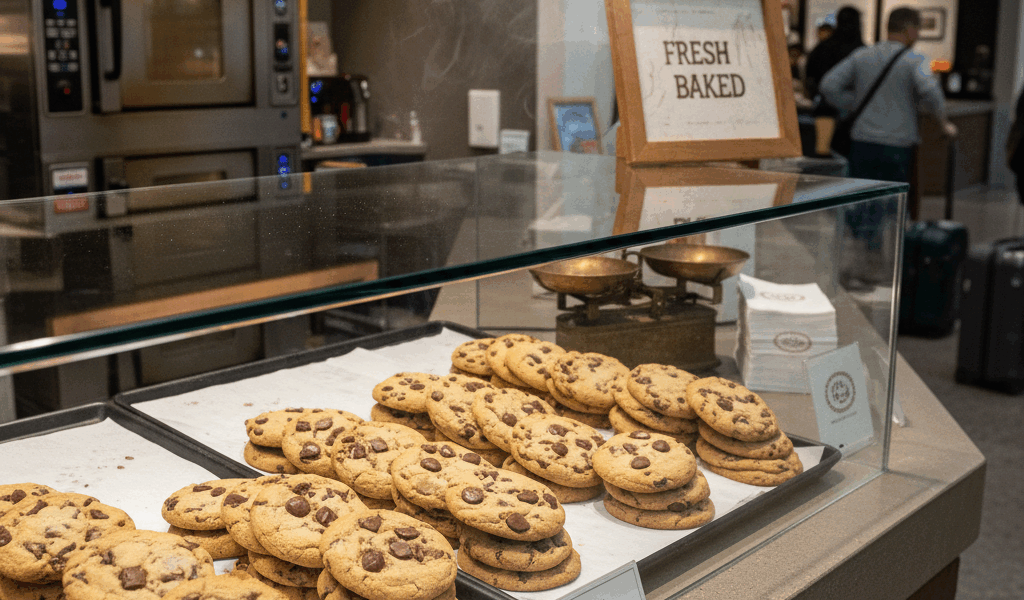 Best Airport Cookies Where to Find Fresh-Baked Treats