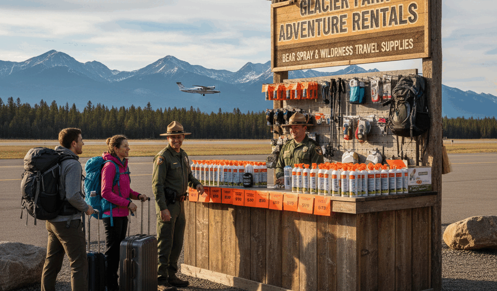 Bear Spray Rental at Glacier Park Airport Solutions for Travelers