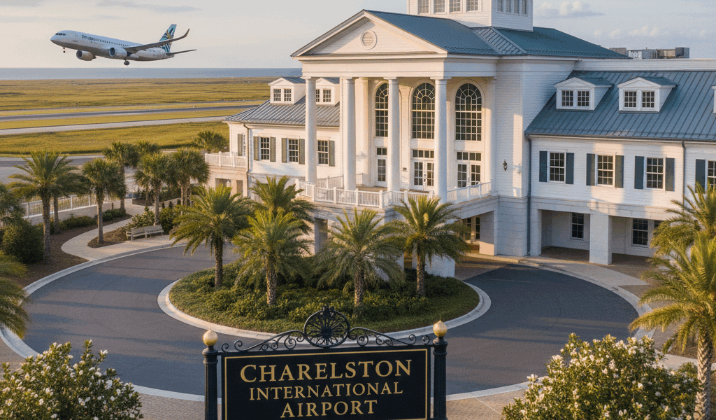 Charleston Airport Terminal Map and Navigation