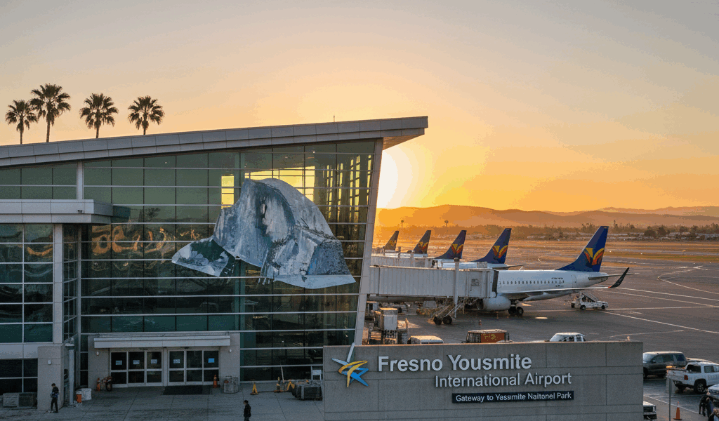Fresno Yosemite Airport FAT Gateway to National Parks