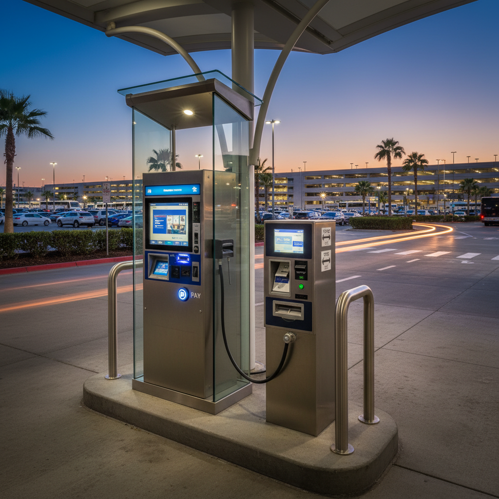 Parking payment station