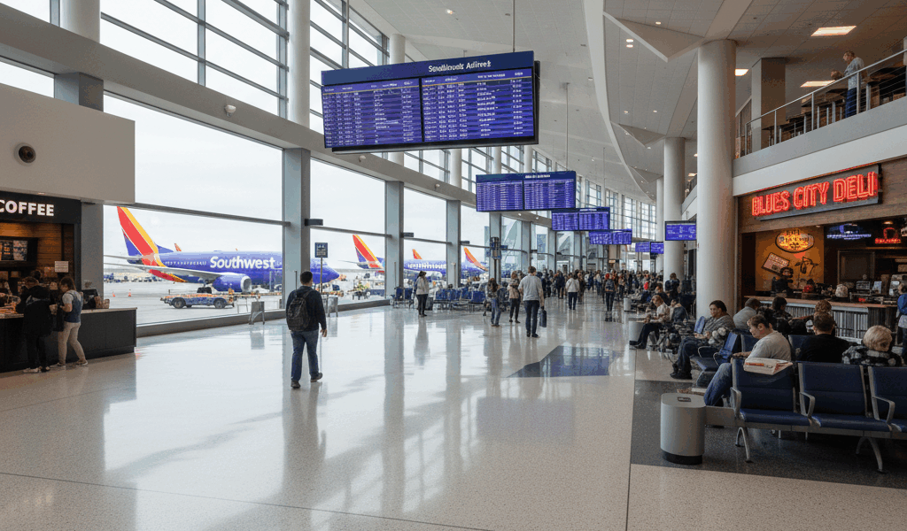 Lambert Airport Terminal 2 St Louis Southwest Hub Guide