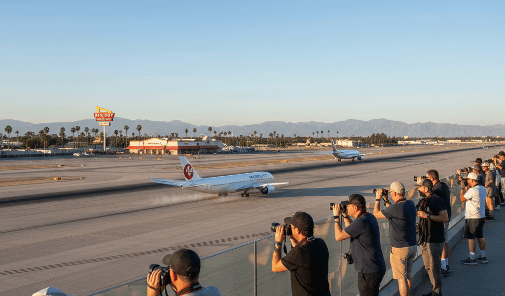 LAX Observation Deck and Best Plane Spotting Locations