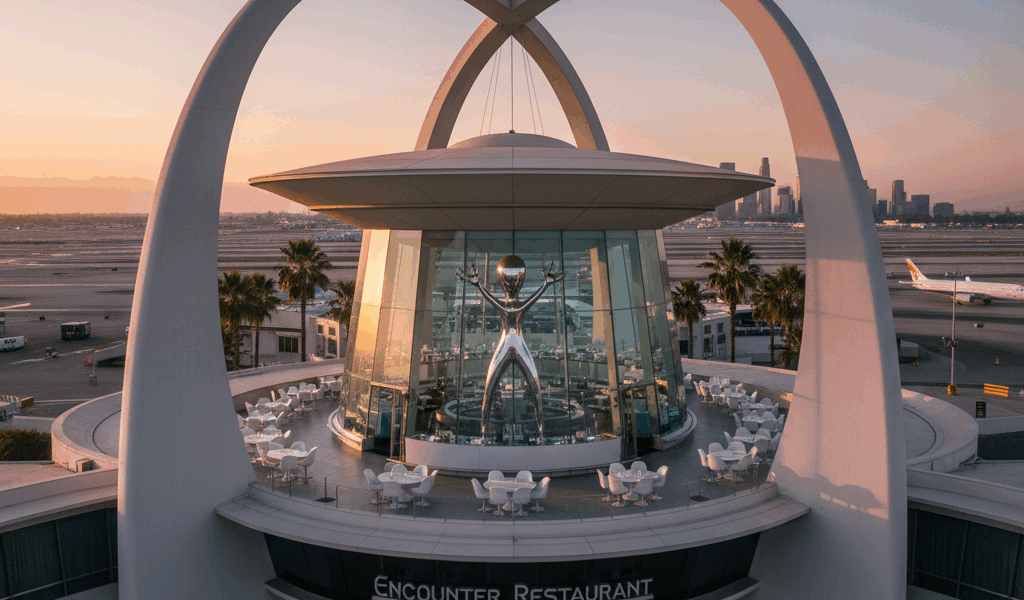 Encounter Restaurant at LAX The Iconic Theme Building Experience