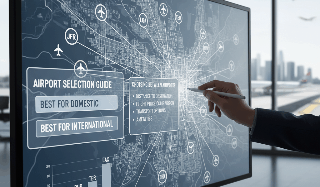 Choosing Between Multiple Airports in Your City