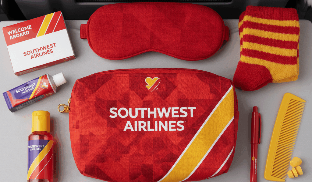 Southwest Airlines Amenity Kits Guide