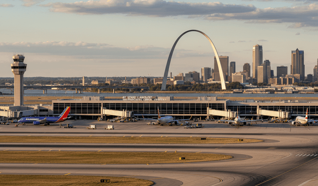 St Louis Lambert Airport Views and Information