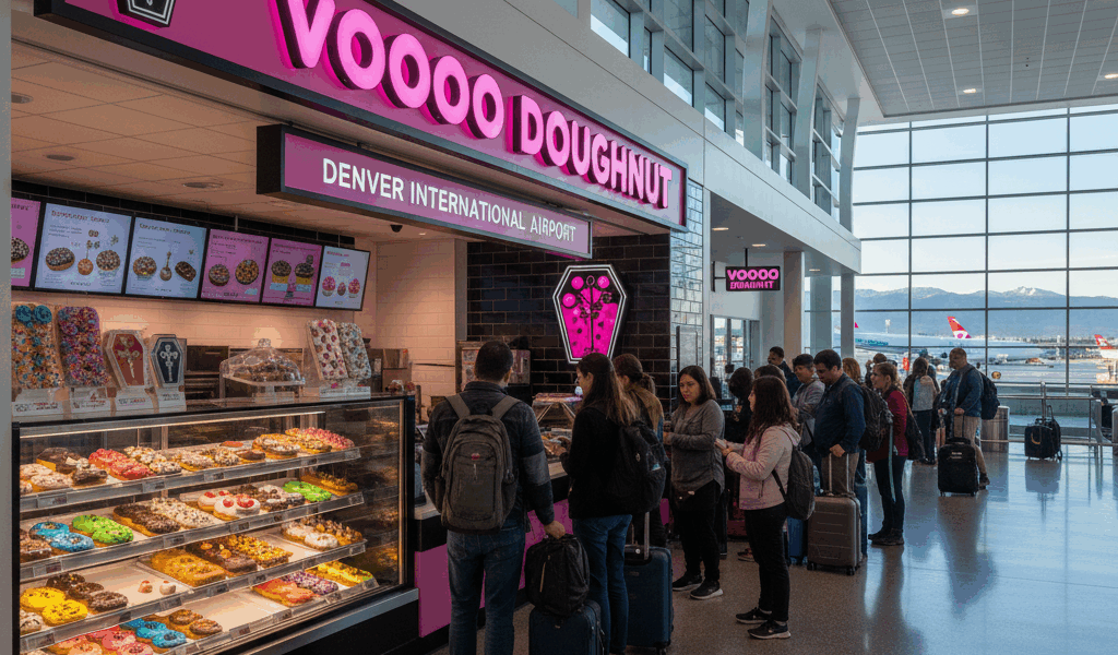 Voodoo Doughnut at Denver Airport Terminal Location and Hours