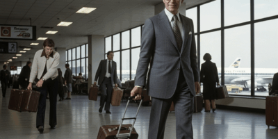 Professional photograph related to: Who Invented Rolling Luggage? The Surprisingly Recent Story. Hig