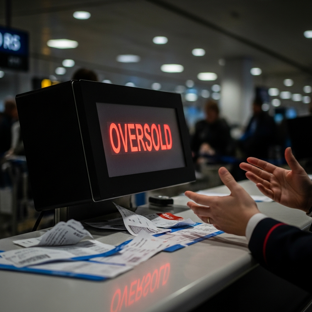 What to Do When Your Flight Gets Oversold and You’re Bumped