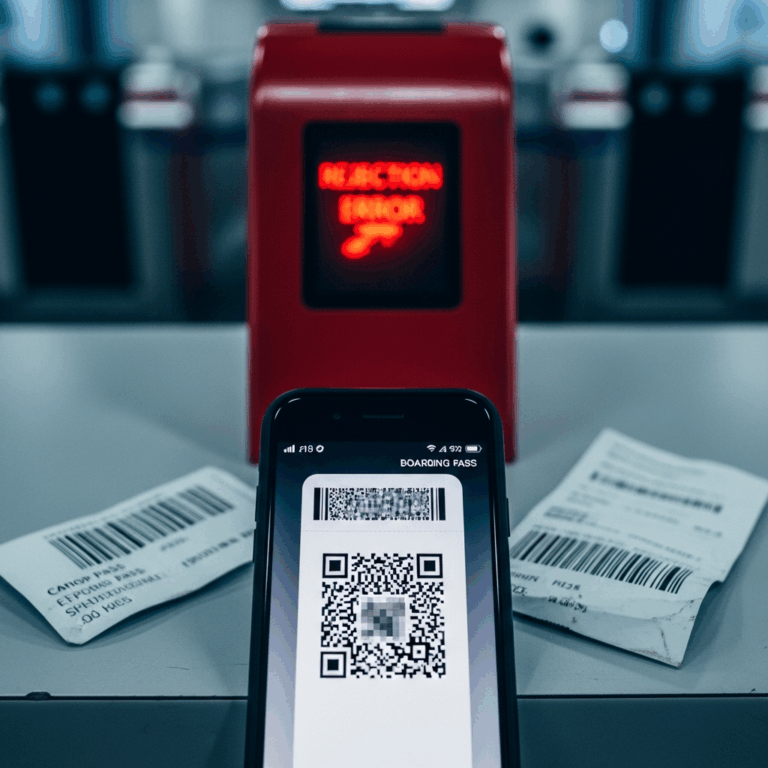 What to Do When Your Boarding Pass Wont Scan