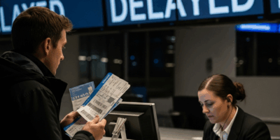 What to Do When Your Flight Is Delayed Overnight
