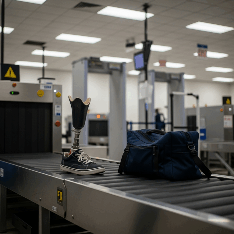 How to Get Through Airport Security With a Prosthetic Limb